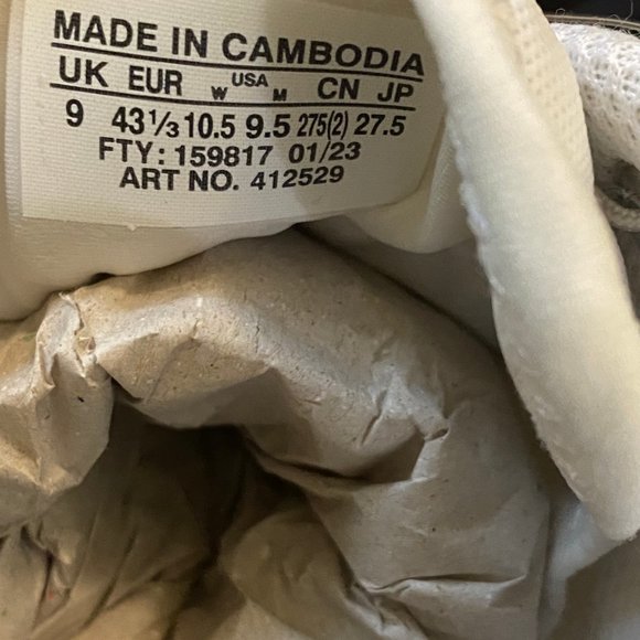 Salomon XT-6 All White 2023 Size 9.5 US M - Picture 9 of 9